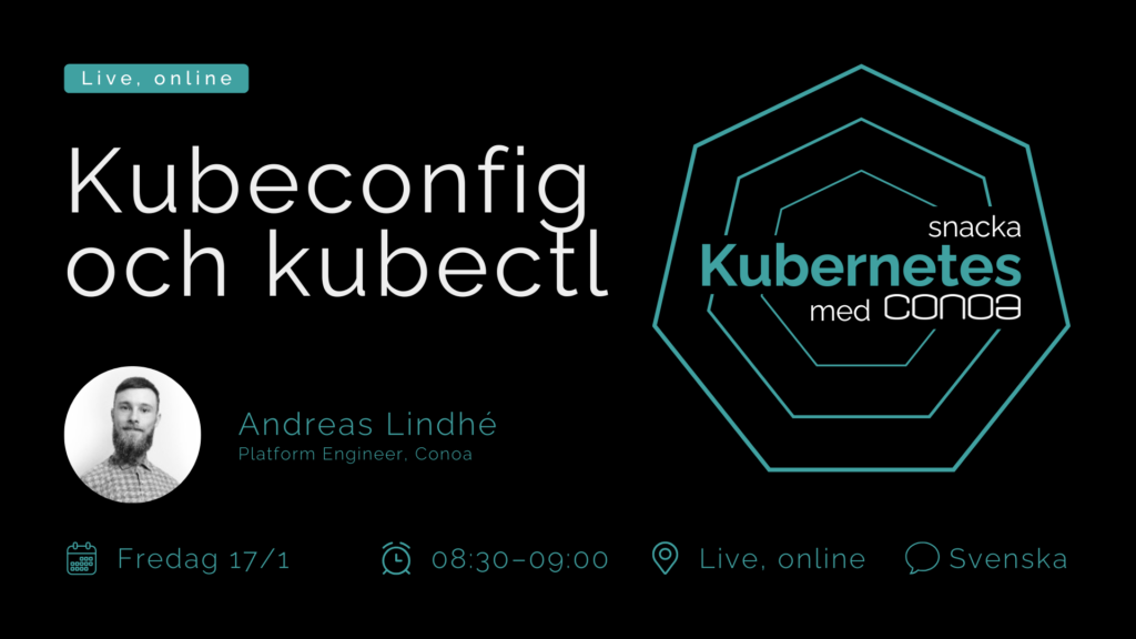 Kubeconfig och kubectl